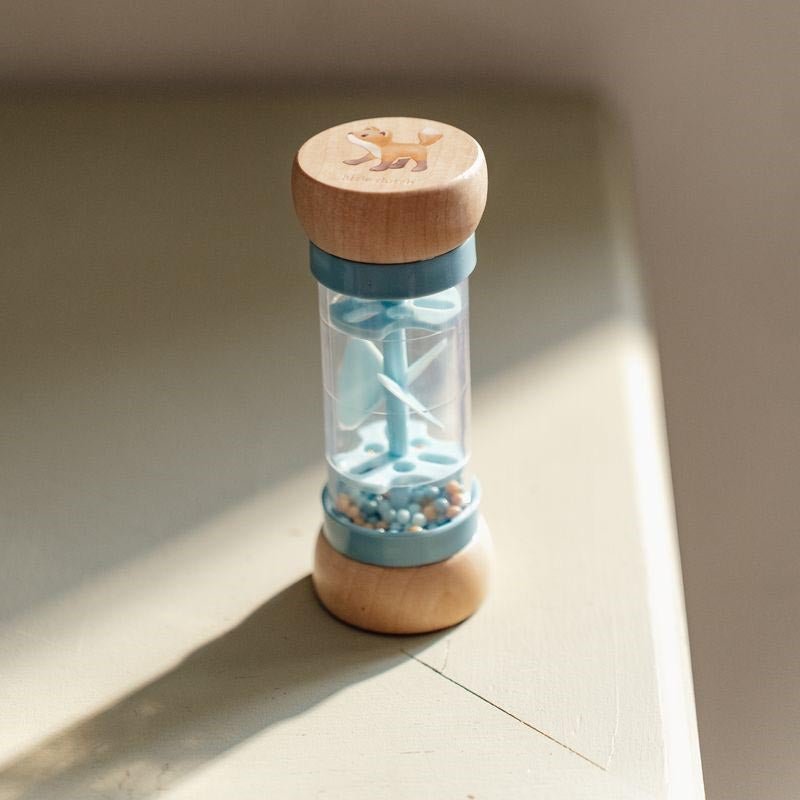 JUGUETE DE MADERA LITTLE DUTCH ·SONAJERO PALO DE LLUVIA FOREST FRIENDS· - Happy Moments Baby