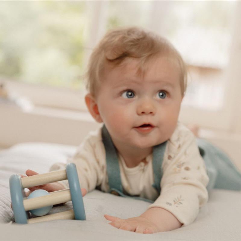JUGUETE DE MADERA LITTLE DUTCH ·SONAJERO ROLLER FOREST FRIENDS· - Happy Moments Baby