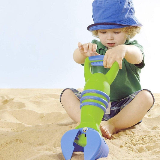 JUGUETE DE PLAYA HAPE ·EXCAVADORA VERDE· - Happy Moments Baby