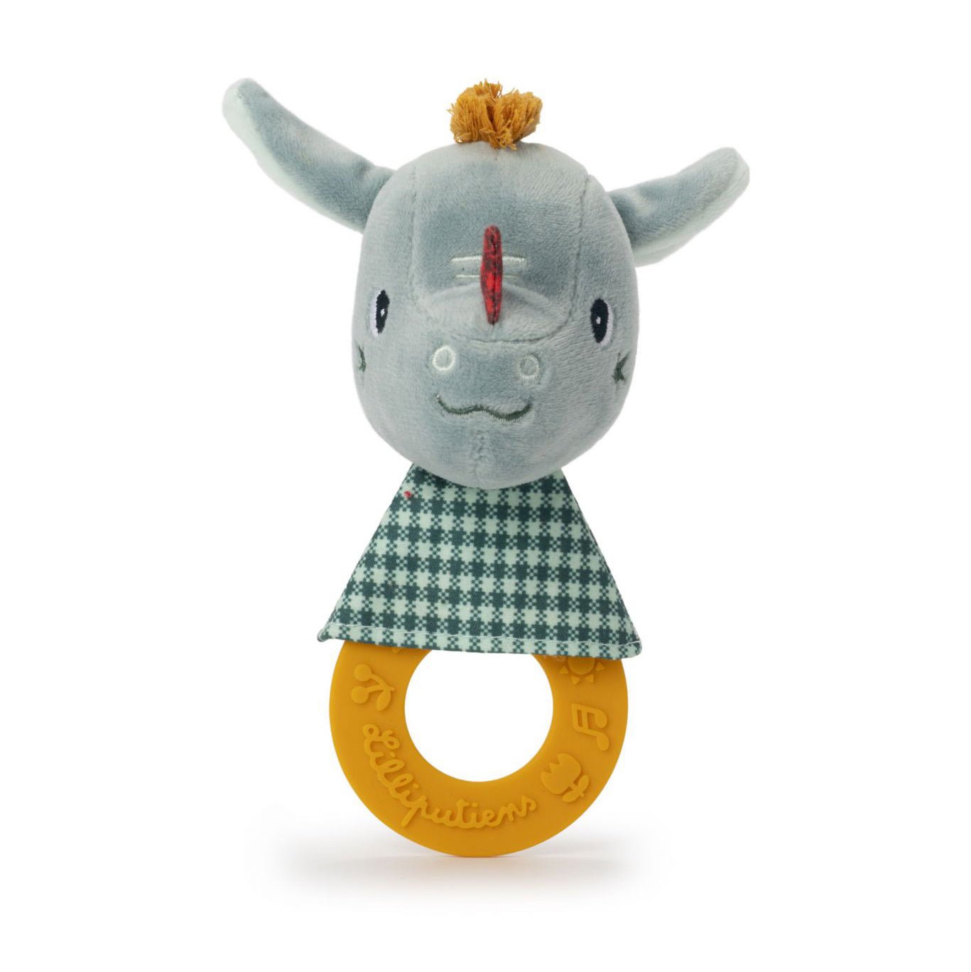 JUGUETE DE TELA LILLIPUTIENS ·SONAJERO MORDEDOR JOE· - Happy Moments Baby