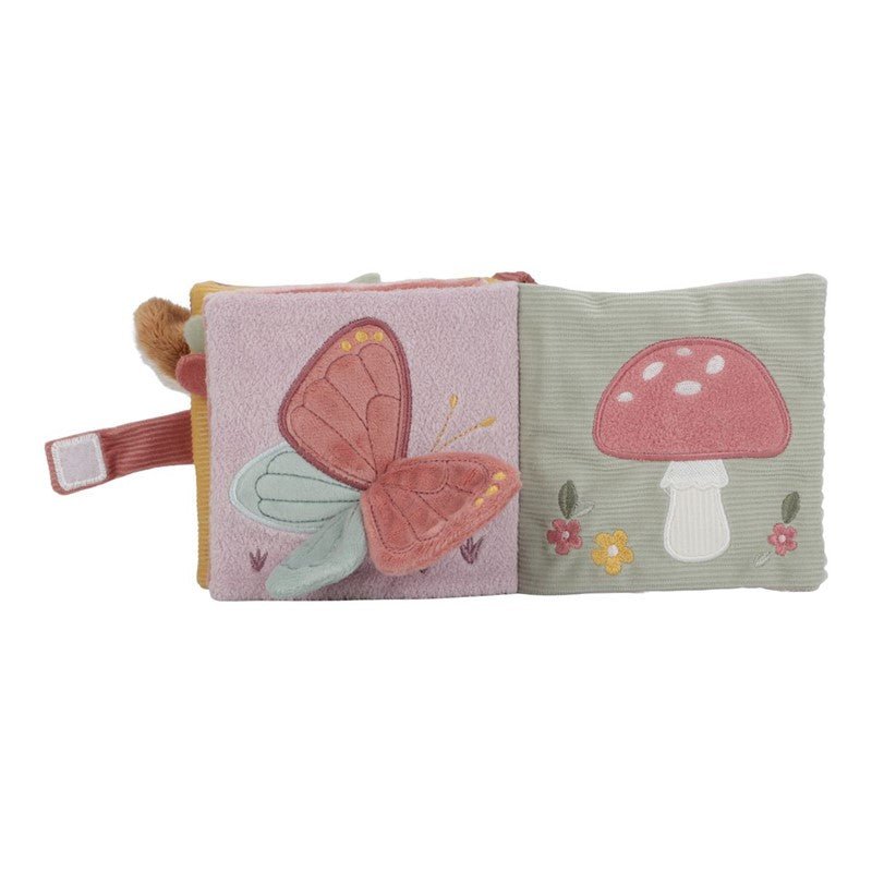 JUGUETE DE TELA LITTLE DUTCH ·LIBRITO BLANDO ACTIVIDADES FAURY GARDEN· - Happy Moments Baby