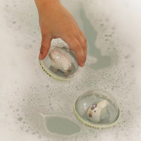 JUGUETE PARA EL BAÑO LITTLE DUTCH ·BOLAS GIRATORIAS LITTLE FARM· - Happy Moments Baby