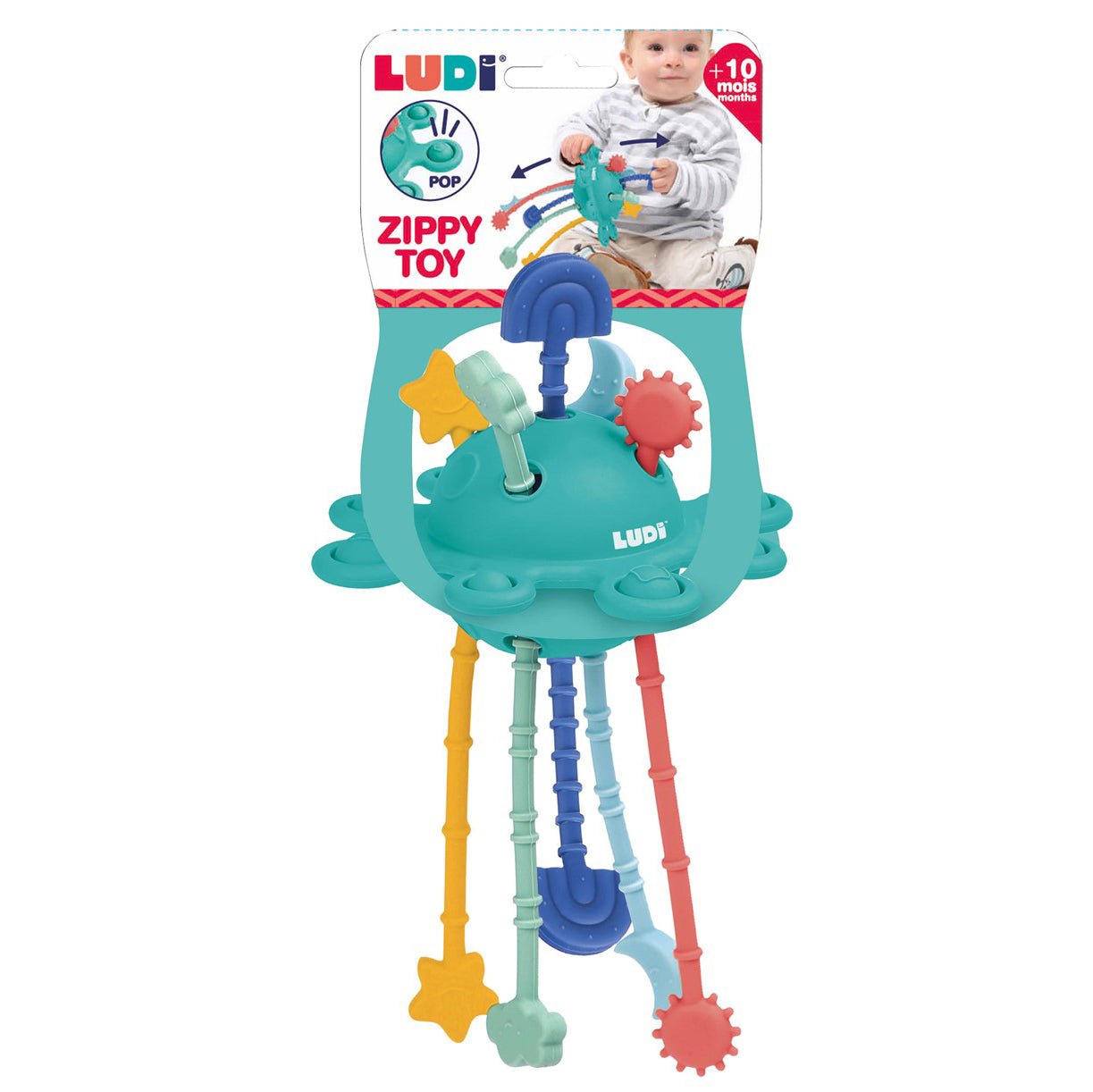 JUGUETE SENSORIAL LUDI ·PLANETA ZIPTOY· - Happy Moments Baby
