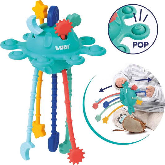 JUGUETE SENSORIAL LUDI ·PLANETA ZIPTOY· - Happy Moments Baby