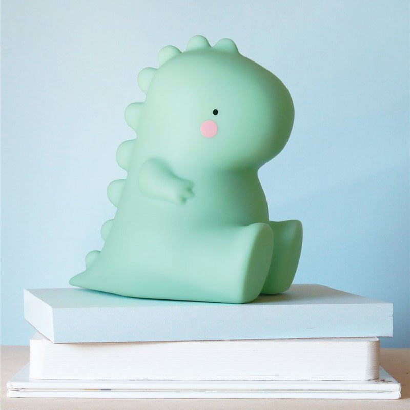 LAMPARITA DE COMPAÑÍA QUITAMIEDOS ·T - REX VERDE· - Happy Moments Baby