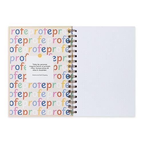 LIBRETA UO ·PROFE MÁS GUAY NO HAY· - Happy Moments Baby