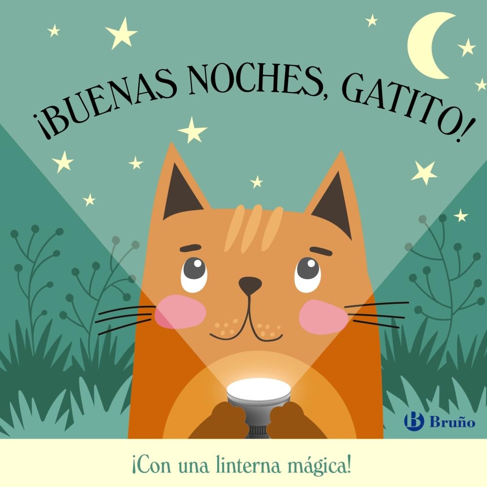 LIBRO INFANTIL - BUENAS NOCHES GATITO! - Happy Moments Baby