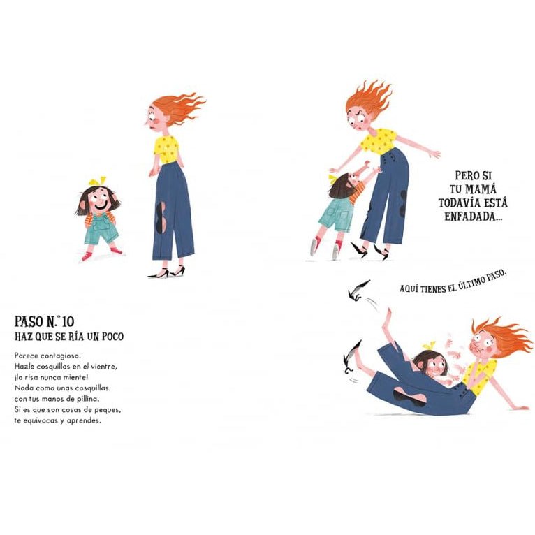 LIBRO INFANTIL - CÓMO DESENFADAR A UNA MAMÁ EN 10 PASOS - Happy Moments Baby