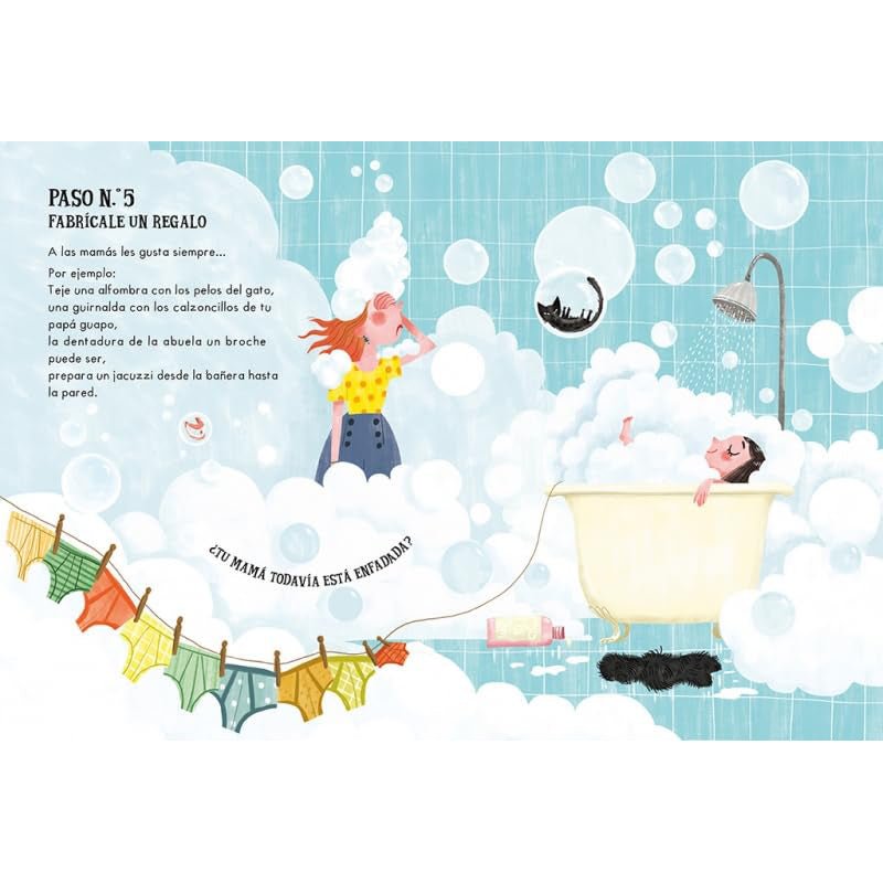 LIBRO INFANTIL - CÓMO DESENFADAR A UNA MAMÁ EN 10 PASOS - Happy Moments Baby