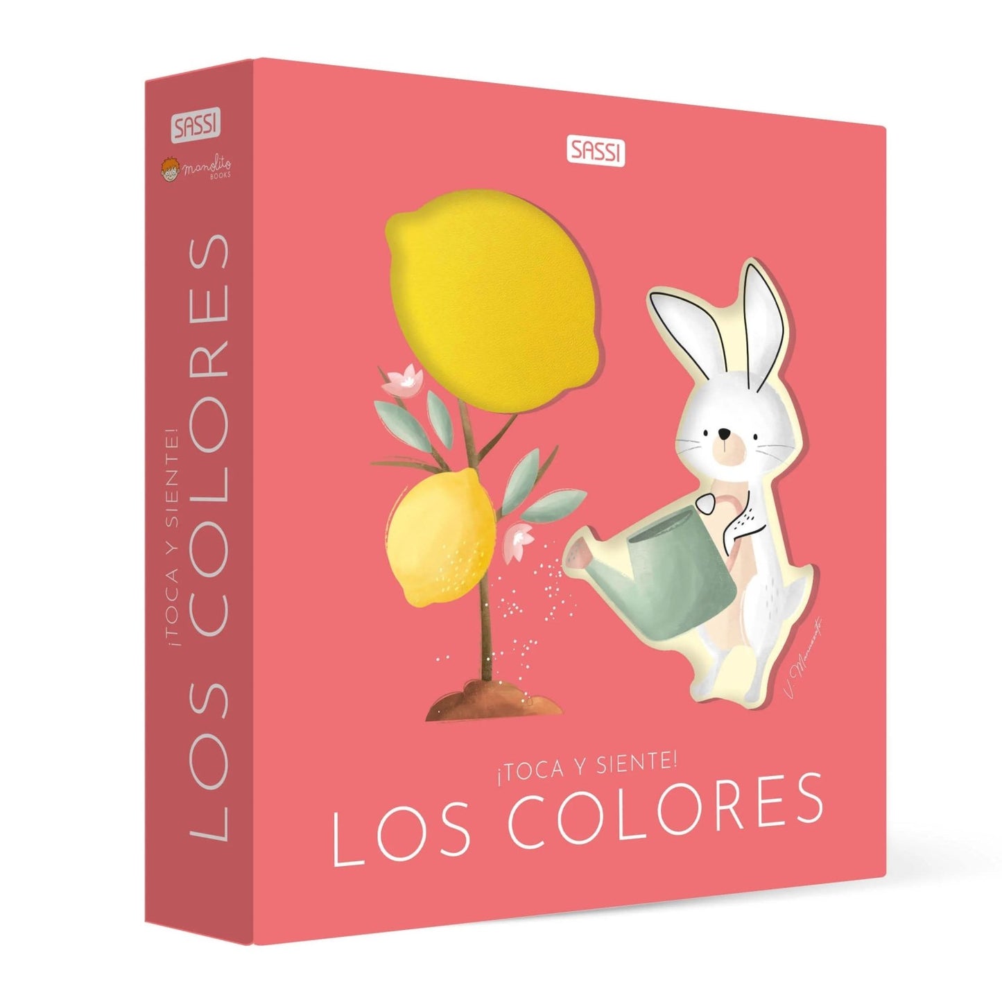 LIBRO INFANTIL - TOCA Y SIENTE: LOS COLORES - Happy Moments Baby