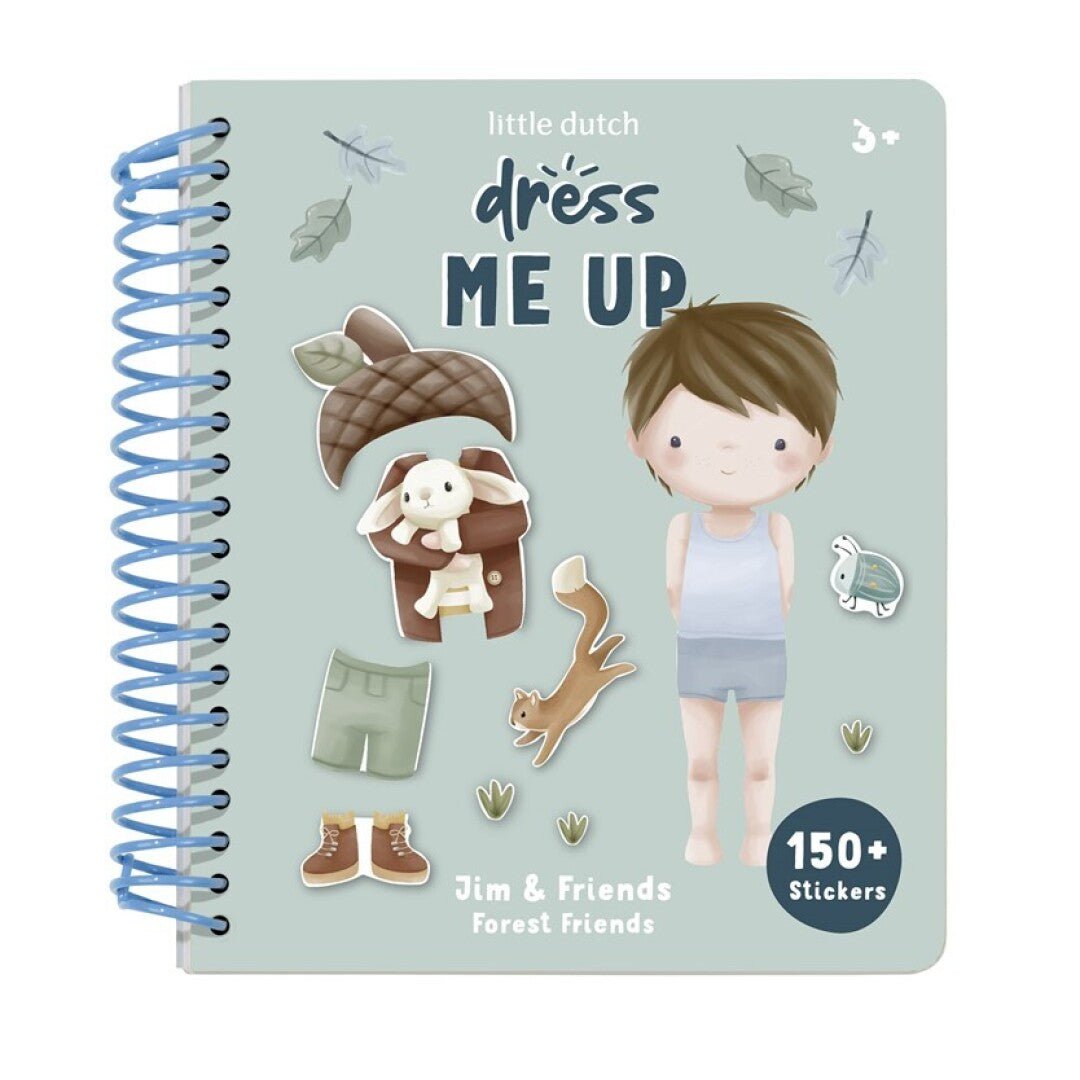 LIBRO MANUALIDADES LITTLE DUTCH ·VISTE A JIM FOREST FRIENDS· - Happy Moments Baby