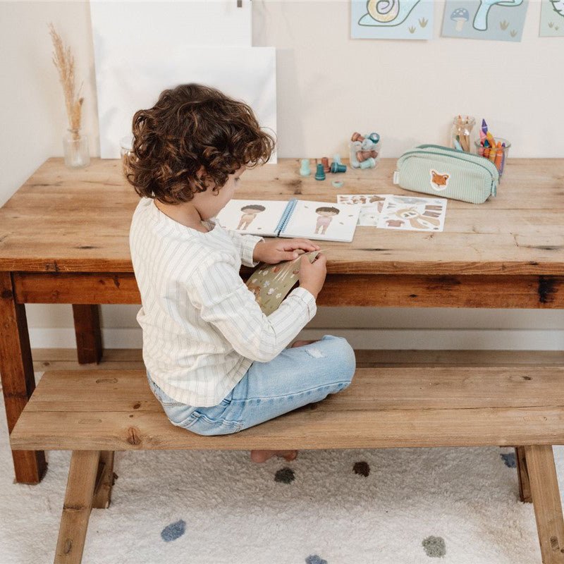 LIBRO MANUALIDADES LITTLE DUTCH ·VISTE A JIM FOREST FRIENDS· - Happy Moments Baby