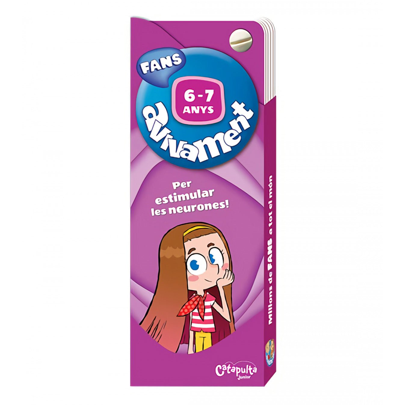 LLIBRE INFANTIL - AVIVAMENT FANS ACTIVITATS 6 - 7 ANYS - Happy Moments Baby