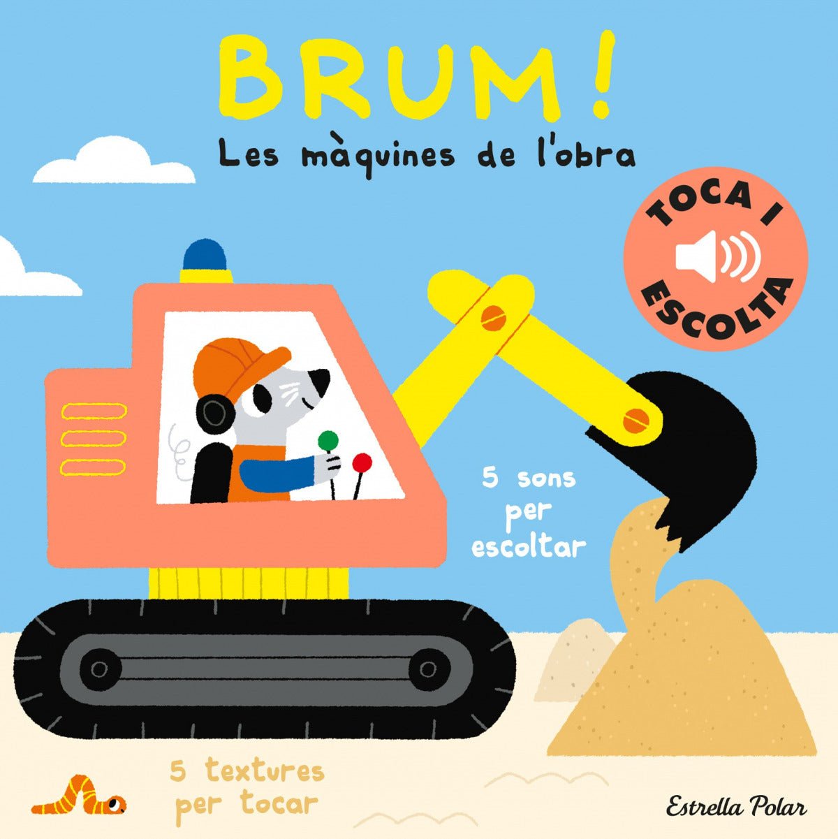 LLIBRE INFANTIL - BRUM! TOCA I ESCOLTA - Happy Moments Baby