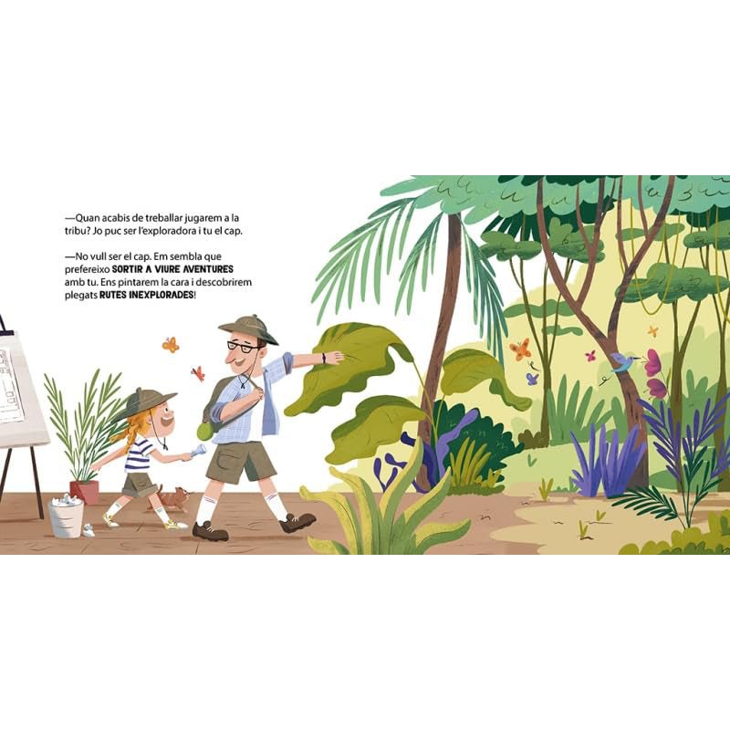 LLIBRE INFANTIL - EL PARE HI PINTA MOLT - Happy Moments Baby