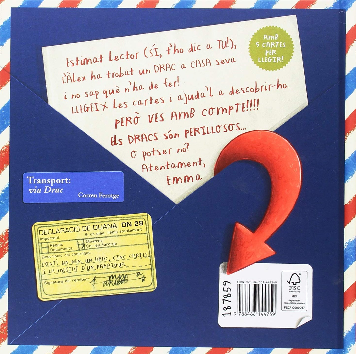 LLIBRE INFANTIL - TINC UN DRAC A CASA - Happy Moments Baby
