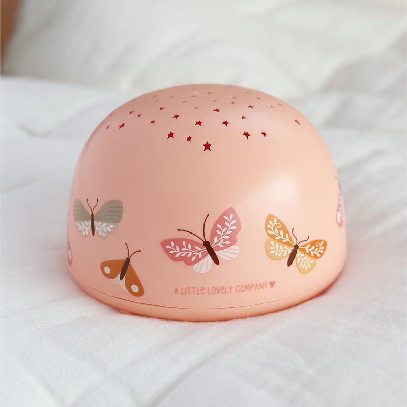 LUZ PROYECTOR INFANTIL NOCTURNA ·MARIPOSAS· - Happy Moments Baby