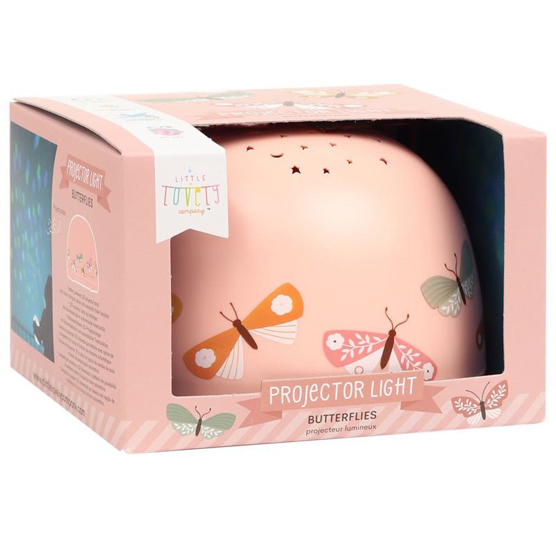 LUZ PROYECTOR INFANTIL NOCTURNA ·MARIPOSAS· - Happy Moments Baby