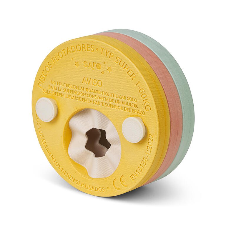 MANGUITOS EVOLUTIVOS - DISCOS DE NATACIÓN SARO ·BLOSSOM· - Happy Moments Baby