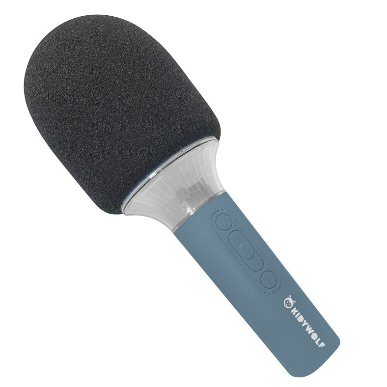 MICRÓFONO BLUETOOTH CON EFECTOS DE SONIDO INFANTIL ·KIDYMIC AZUL· - Happy Moments Baby