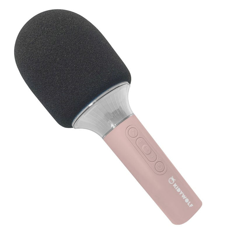 MICRÓFONO BLUETOOTH CON EFECTOS DE SONIDO INFANTIL ·KIDYMIC ROSA· - Happy Moments Baby