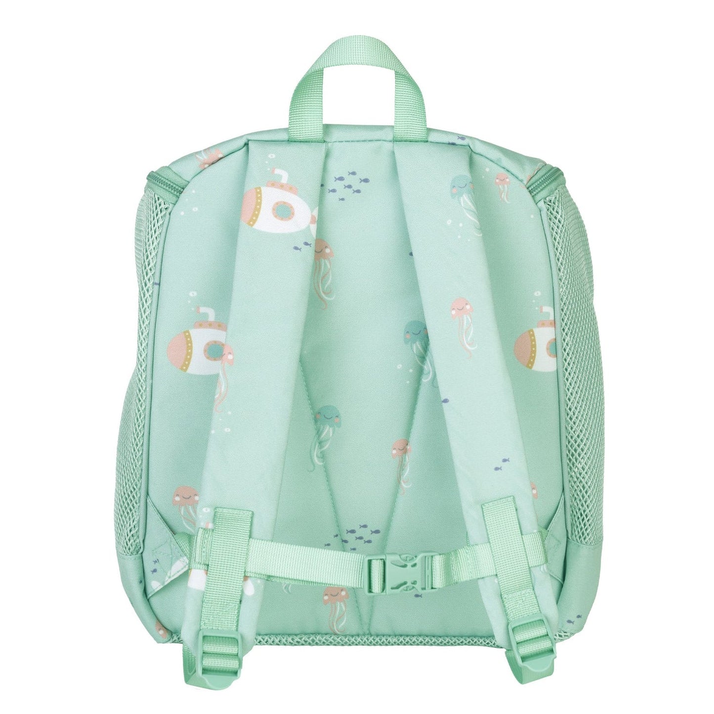 MOCHILA ANTIARENA SARO ·BLUE SEA· - Happy Moments Baby