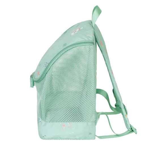 MOCHILA ANTIARENA SARO ·BLUE SEA· - Happy Moments Baby