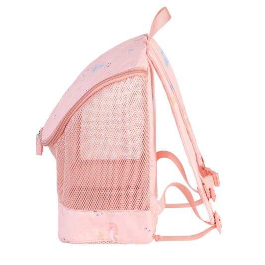 MOCHILA ANTIARENA SARO ·ROSE SEA· - Happy Moments Baby