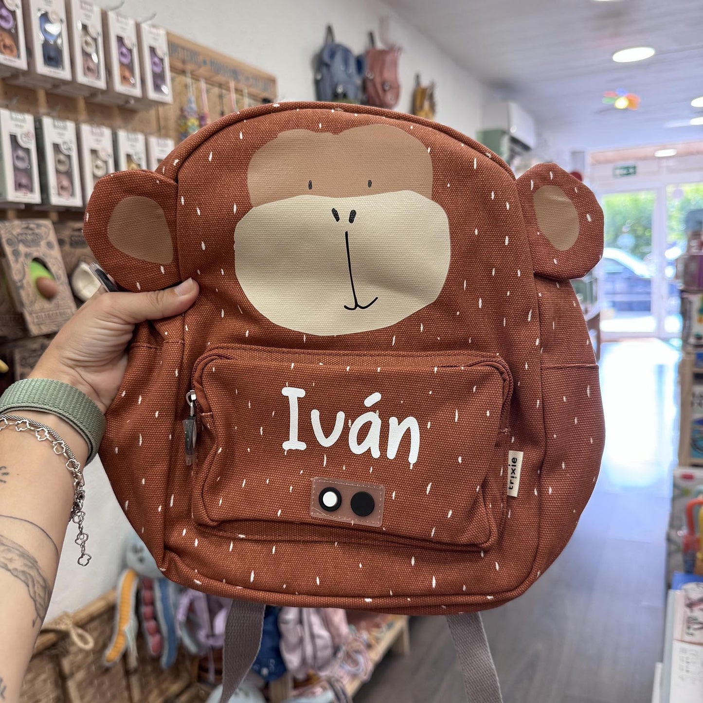MOCHILA GRANDE INFANTIL TRIXIE ·MONO· - Happy Moments Baby