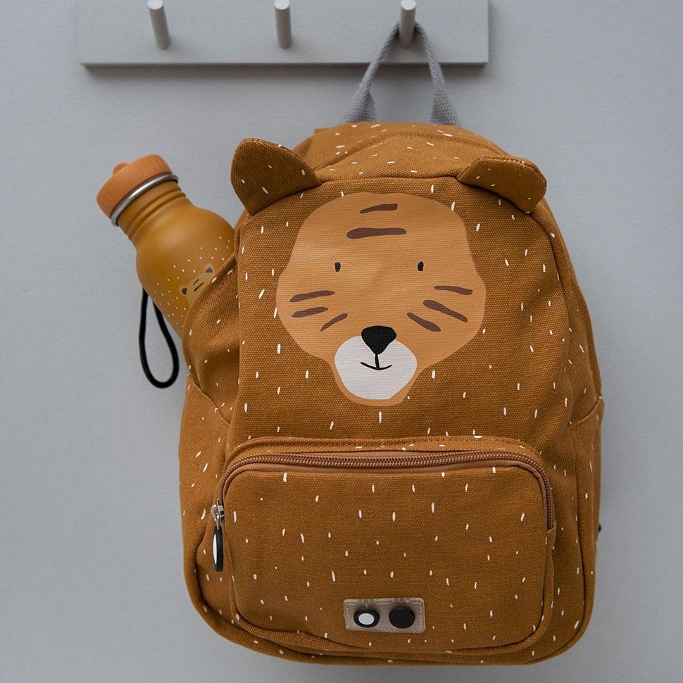 MOCHILA GRANDE INFANTIL TRIXIE ·TIGRE· - Happy Moments Baby