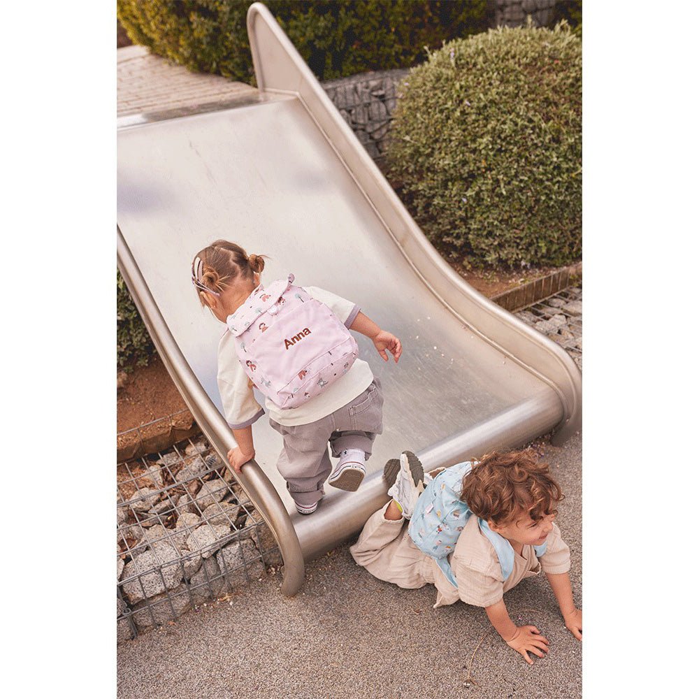 MOCHILA INFANTIL PEQUEÑA TELA TUTETE ·MAGICAL FOREST· - Happy Moments Baby