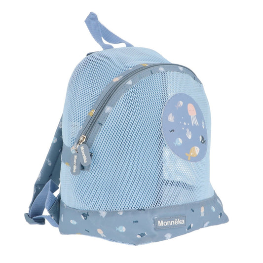 MOCHILA INFANTIL PLAYA ANTIARENA ·FISHES· - Happy Moments Baby