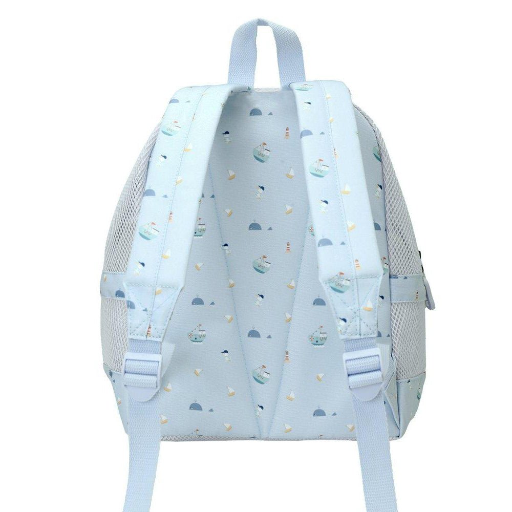 MOCHILA INFANTIL PLAYA ANTIARENA ·FISHING BOAT· - Happy Moments Baby