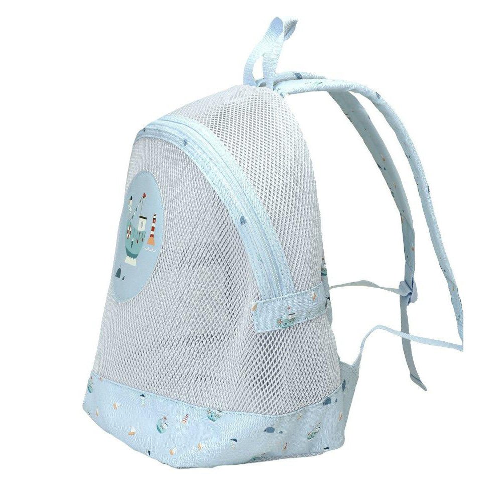 MOCHILA INFANTIL PLAYA ANTIARENA ·FISHING BOAT· - Happy Moments Baby