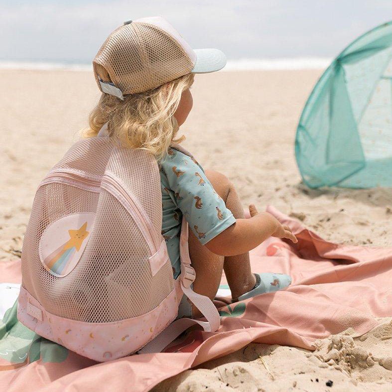 MOCHILA INFANTIL PLAYA ANTIARENA ·TOUCAN· - Happy Moments Baby
