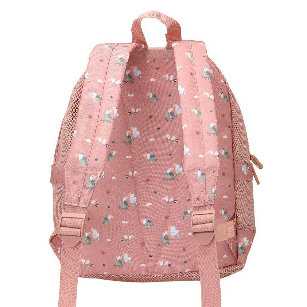 MOCHILA INFANTIL PLAYA ANTIARENA ·TOUCAN· - Happy Moments Baby
