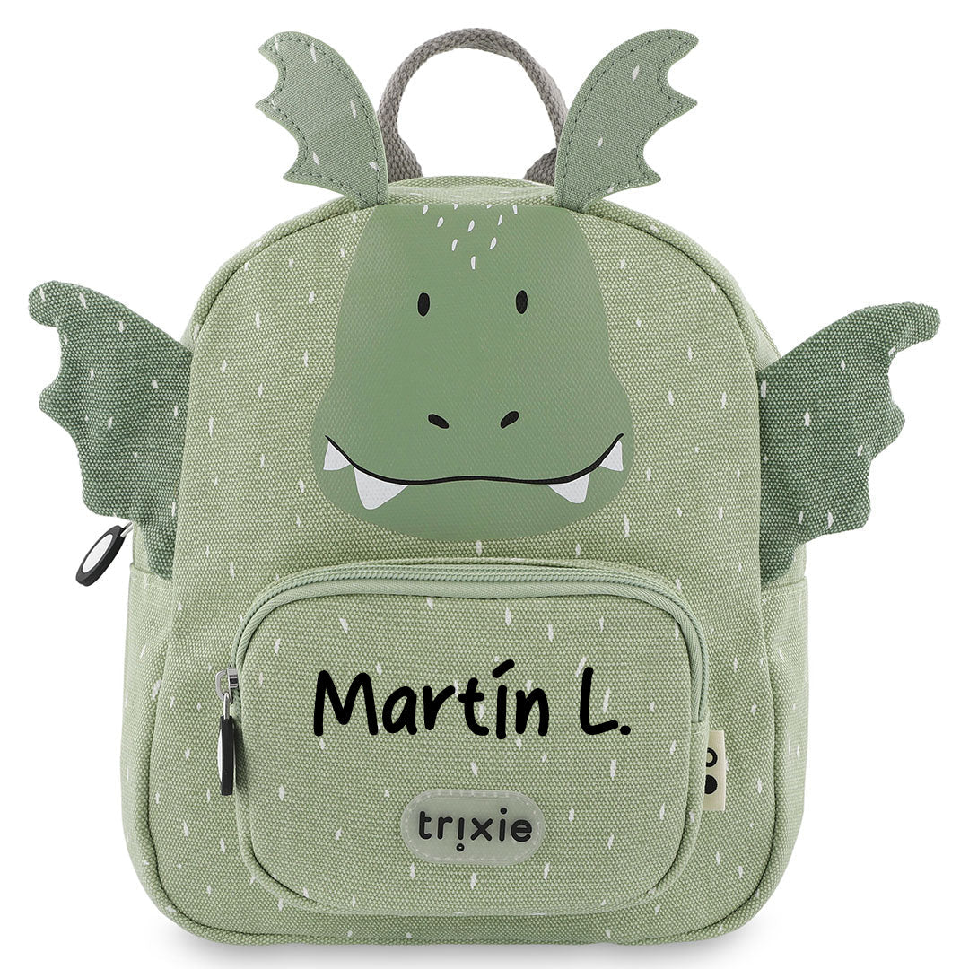 MOCHILA INFANTIL TRIXIE PEQUEÑA ·DRAGÓN· - Happy Moments Baby