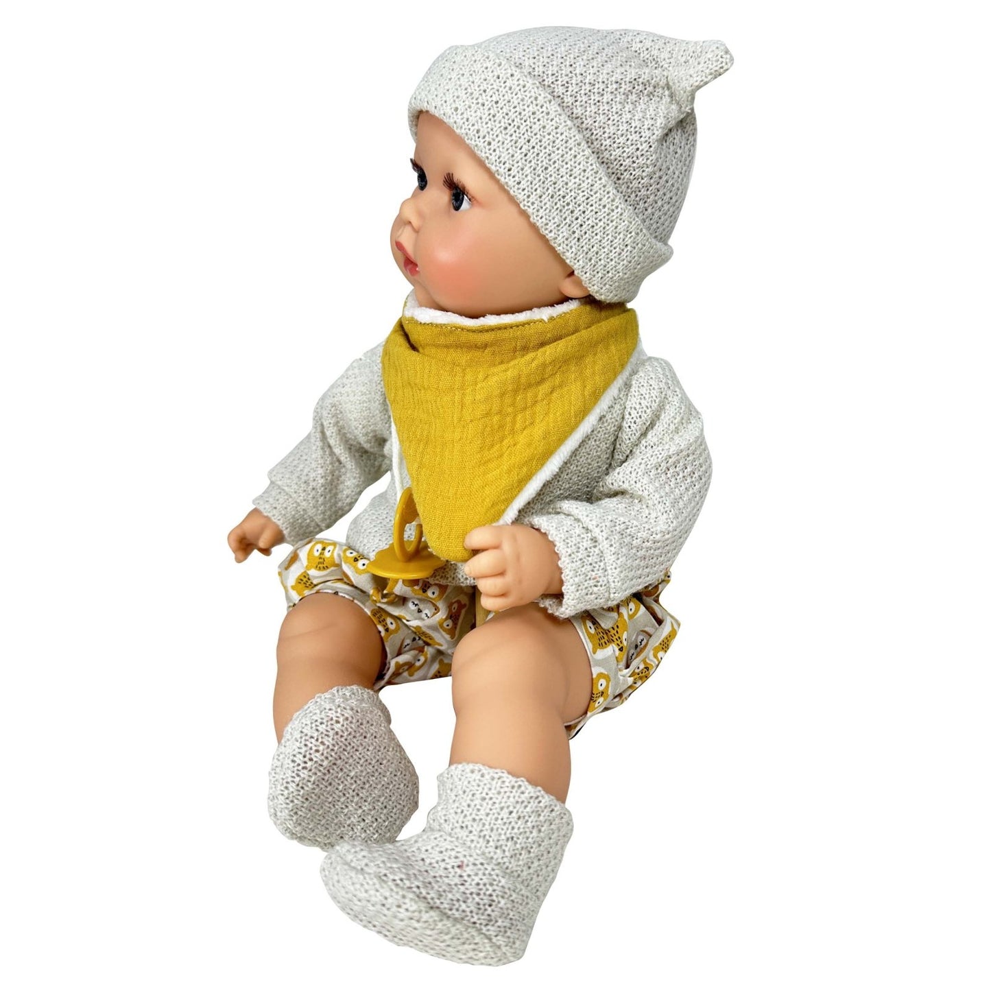 MUÑECO NINES D'ONIL ·LITTLE LUCAS 40CM· - Happy Moments Baby
