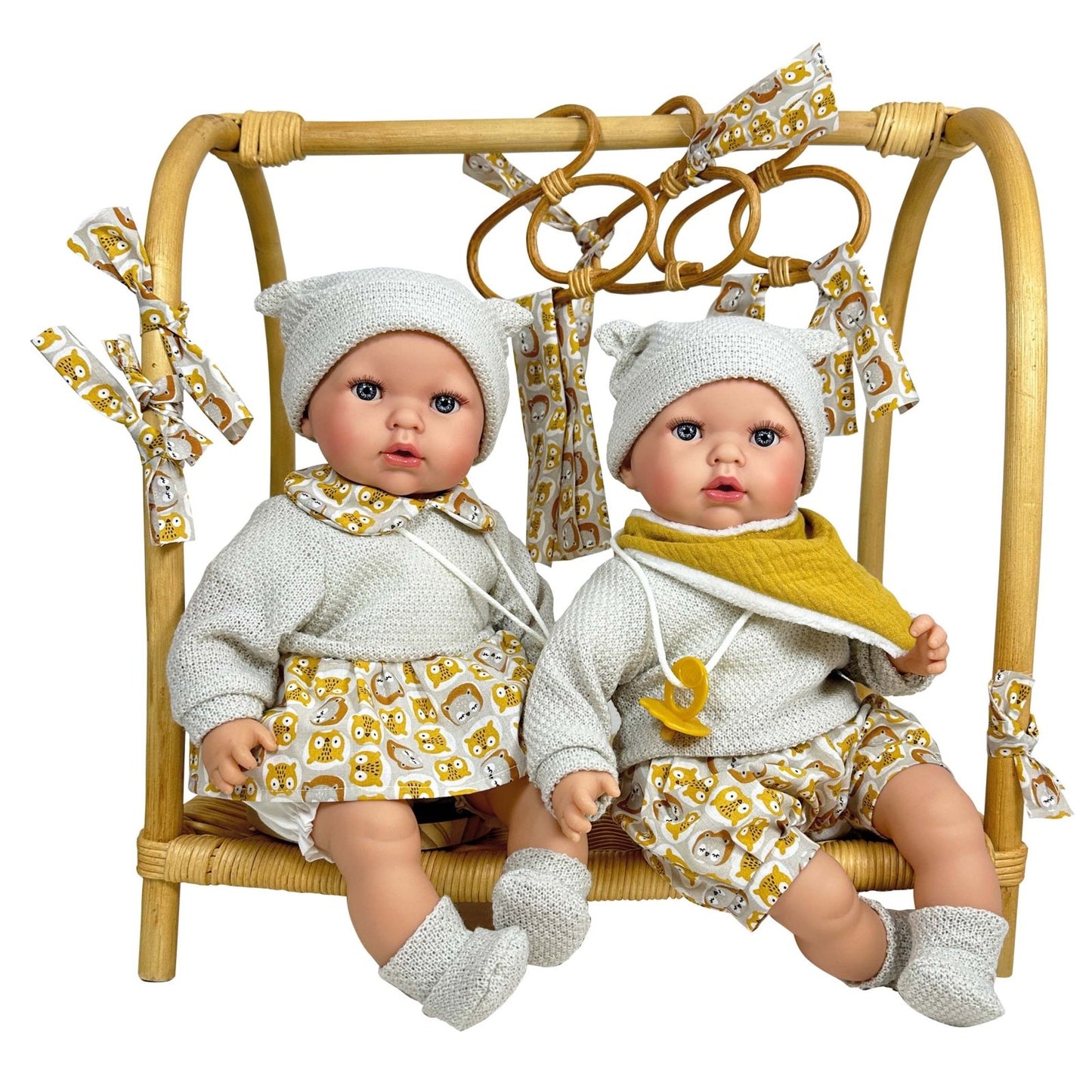 MUÑECO NINES D'ONIL ·LITTLE LUCAS 40CM· - Happy Moments Baby