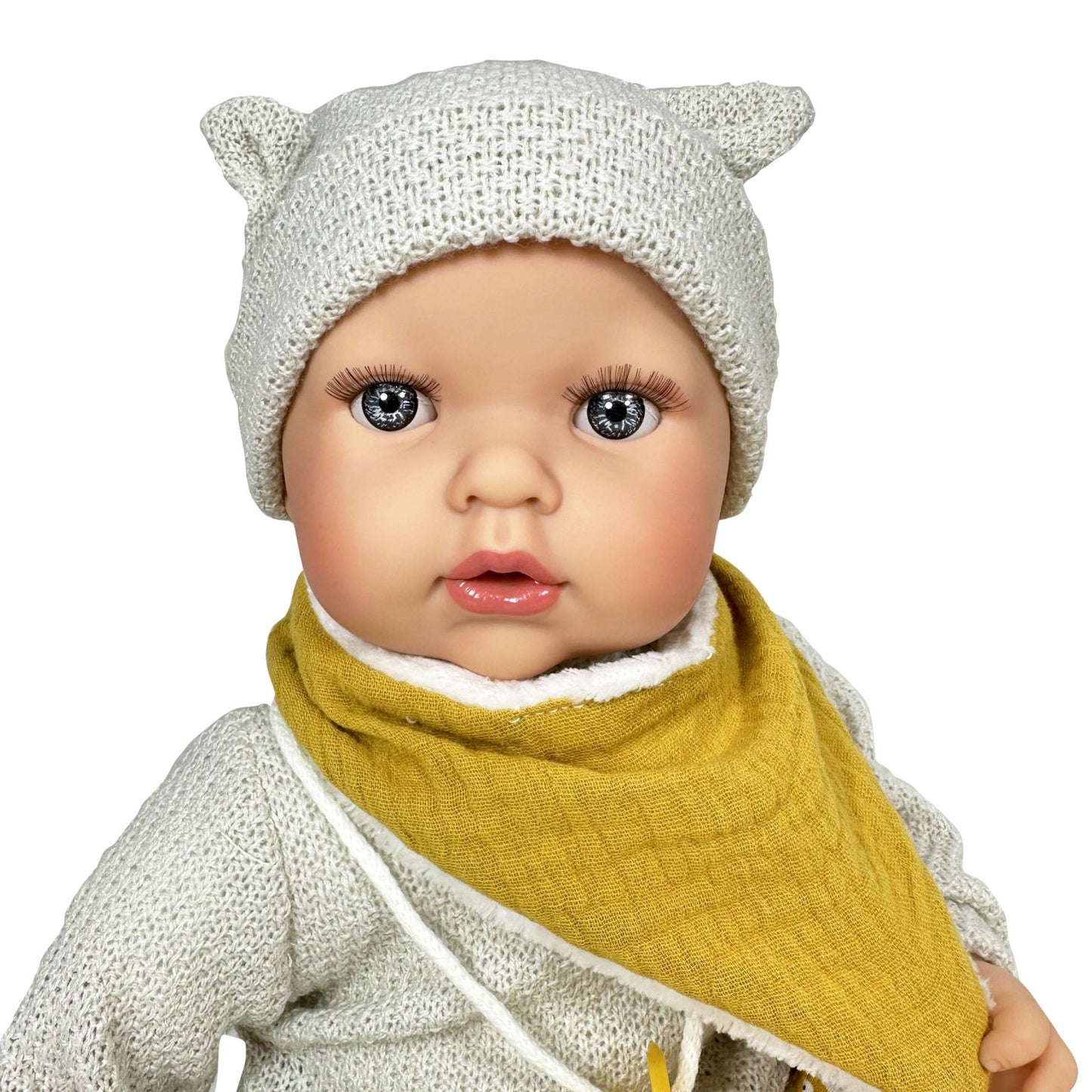 MUÑECO NINES D'ONIL ·LITTLE LUCAS 40CM· - Happy Moments Baby