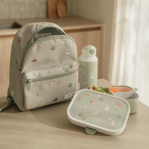 PACK ALMUERZO LITTLE DUTCH ·FIAMBRERA Y BOTELLA LITTLE FARM· - Happy Moments Baby