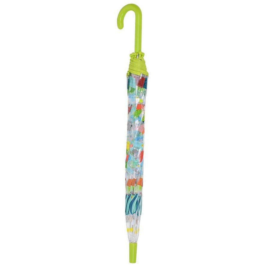 PARAGUAS INFANTIL DJECO TRANSPARENTE ·RANITAS· - Happy Moments Baby