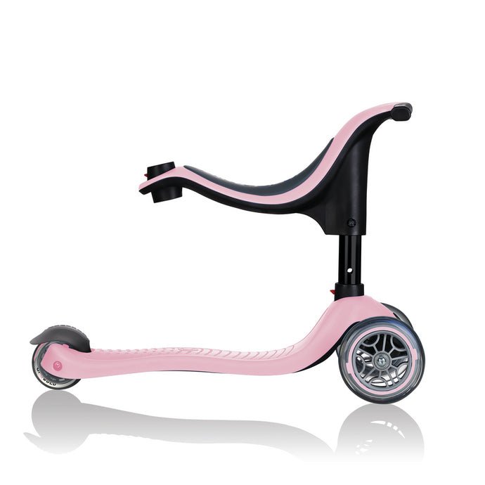 PATINETE EVOLUTIVO GLOBBER ·GO UP SPORTY ROSA PASTEL· - Happy Moments Baby