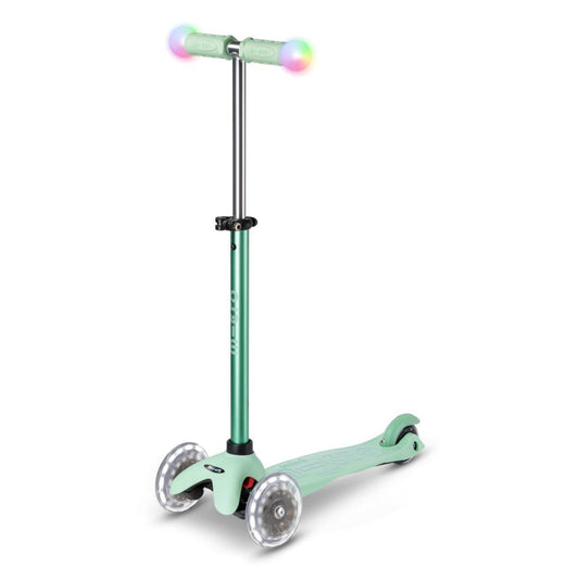 PATINETE EVOLUTIVO MICRO 3 EN 1 CON LUCES ·DELUXE MAGIC MENTA· - Happy Moments Baby