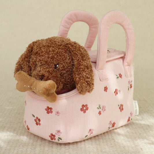 PERRITO PELUCHE CON BOLSA LITTLE DUTCH ·JACKIE· - Happy Moments Baby