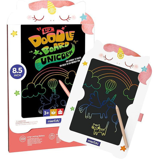 PIZARRA DE DIBUJO Y ESCRITURA LCD ·UNICORNIO· - Happy Moments Baby