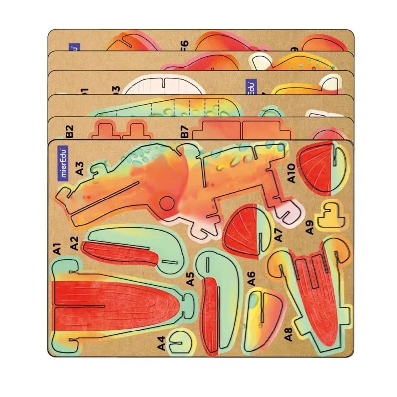 PUZZLE 3D CON SONIDO BUILD 'N' SOUND ·T REX· - Happy Moments Baby