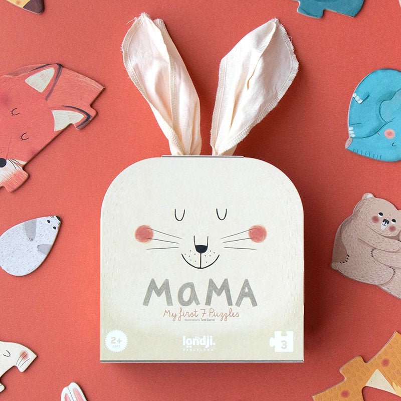 PUZZLE LONDJI 7 PUZZLES ·MAMA PUZZLE· - Happy Moments Baby