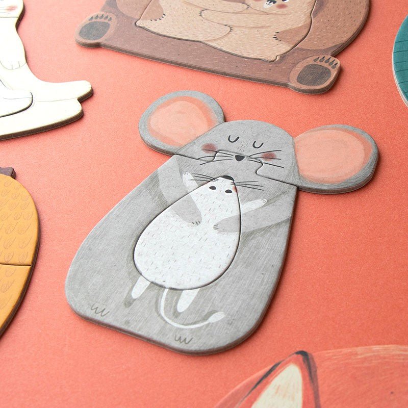 PUZZLE LONDJI 7 PUZZLES ·MAMA PUZZLE· - Happy Moments Baby