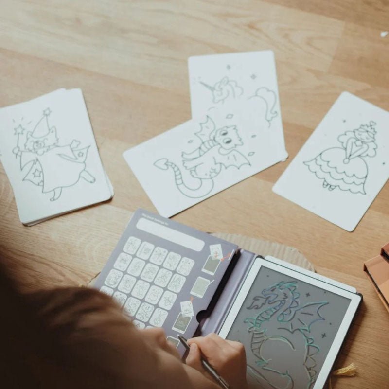 RECAMBIOS TABLETA DIGITAL DE DIBUJO INFANTIL ·ÉRASE UNA VEZ Y ANMALES· - Happy Moments Baby